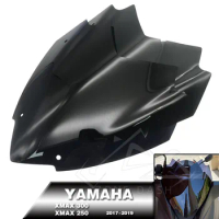 Motorcycle Sports Windshield WindScreen Visor Viser Fits For XMAX300 XMAX250 XMAX 250 300 2018-2021 Double Bubble