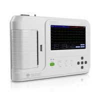 Hospital clinic use ecg monitor Wholesale New Special Design High resolution ecg 6 Channel Digital ECG Machine