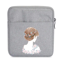 cute print Sleeves Pouch Bag Case For kindle oasis 2/3 7inch Ebook 7'' 2017/2019 (9th and 10th Gen) eReader Multi Pockets Bag