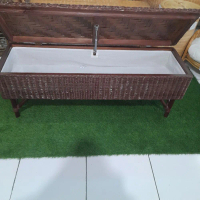storage bench , kerajinan rotan , kualitas export