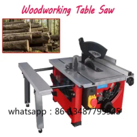 Table saw cutting machine sliding woodworking household cutting machine small portable multi-function push table saw