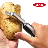 美國OXO 不鏽鋼直式蔬果削皮器