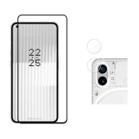 【RedMoon】Nothing Phone1 手機保護貼2件組 9H玻璃保貼+厚版鏡頭貼