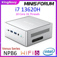 MINISFORUM UN1265 NPB6 intel gamer Mini PC i7 13620H 12650H 10 Core 16 Thread NVMe Windows 11 Pocket computer NUC 3x4K WiFi6