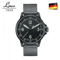 【Laco 朗坤】飛行員腕錶 BELL X-1 861907  42mm ｜德國錶 機械錶  軍錶  男/女錶