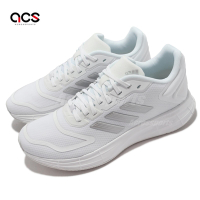 adidas 慢跑鞋 Duramo 10 愛迪達 運動 女鞋 輕量透氣 舒適避震 路跑 健身 環保理念 白銀 GX0713