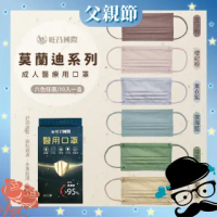 【旺昌】3盒組-莫蘭迪系列-成人平面醫療級口罩(特殊色 10入/盒)