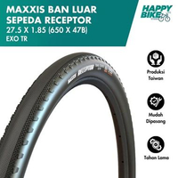 MAXXIS Ban Luar Sepeda Receptor 27.5 x 1.85 650 x 47B EXO TR Tubeless Ready 120 TPI Bicycle Outer Ti