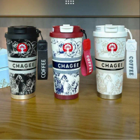 500mI CHAGEE NEZHA Termos Cawan St500mI CHAGEE NEZHA Termos Cawan Stainless Steel Thermos Tumbler Cu