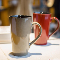 陶瓷杯大容量家用水杯復古創意個性馬克杯歐式喝水時尚茶杯子