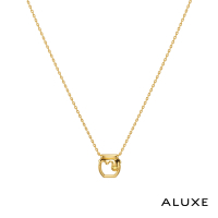 ALUXE 亞立詩 黃水晶 10K金 黃水晶項鍊 蜂蜜罐造型 迪士尼 小熊維尼系列 NNDW003