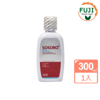 【SOSORO】漱爽露-純天然植物草本漱口水 300ml/瓶(全效牙齦護理 防口臭蛀牙 牙周病 草本 金銀花 抗病菌)