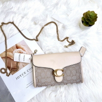 Coach tabby sales woc white