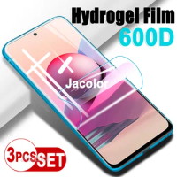 3PCS Hydrogel Film For Xiaomi Redmi Note 10 Pro Water Gel Films Xiomi Redmy Note10 10Pro 10s Note10Pro Max Not Protective Glass
