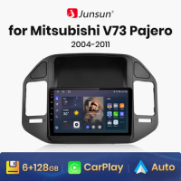 Junsun V1 Wireless CarPlay Android Auto Radio For Mitsubishi Pajero 3 V70 V60 1999 - 2006 4G Car Multimedia GPS 2din autoradio