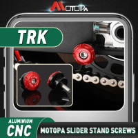 For Benelli TRK 502 502x TRK502 TRK502X TRK251 Motorcycle TRK502X Accessories Aluminum Swingarm Spools slider stand screws
