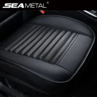 Leather Car Seat Cover Interior Auto Seats Cover Cushion Four Seasons Protector Mat Universal Seat-Cover Carpet Auto Accessories