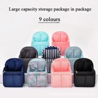 Backpack Liner Organizer 3 Styles Anti-theft Insert Bag For Handbag Travel Inner Purse Cosmetic Bags Fit Various Brand Bags