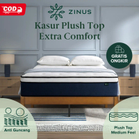 Kasur Spring Bed Zinus Plush Top Extra Comfort Furniture [COD]