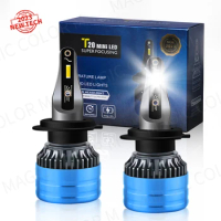 H4 LED Headlight H1 H3 H7 H11 880 9005 9006 CSP 5570 Chip Car Bulbs 6000LM 70W 6500K Hight Low Beam Fog Lamp Spotlight Canbus