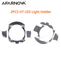 2Pcs H7 LED Headlight Bulb Base Holder Adapter Socket Retainer Clips Kit H7 Bulb Adapter for BMW/Audi/Bens/Buick/Nissan Etc