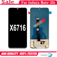 AMOLED 6.66'' For Infinix Note 30i X6716 LCD Display Touch Screen Digitizer Assembly For Infinix Note30i LCD