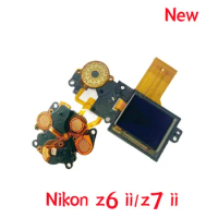 New Original Top Cover Shoulder Small LCD Display Screen With Flex Cable Repair Parts For Nikon Z6II Z7II Z6 II Z7 II Camera
