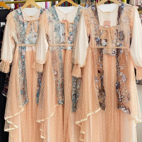 Gamis tutu premium / Gamis tutu brukat premium