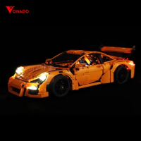 Led Light Set For Lego 42056 Porsche technic race Car Compatible 20001 3368 Building Blocks Bricks Toys (only light+Battery box)