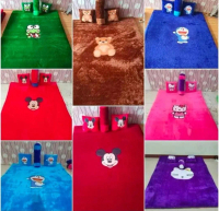Surpet karakter bulu rasfur uk 125 x 170/ Kasur karpet karakter bulu rasfur/ kasu lantai bulu / Kasu