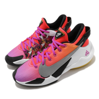 Nike 籃球鞋 Freak 2 EP 運動 反光 女鞋 避震 包覆 字母哥 明星款 大童 穿搭 紅 紫 CT4592600