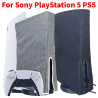 For PS5 Game Console Dust Proof Cover Sleeve Guard Case Waterproof Anti-dust Outer Casing Protective Cover For PlayStation 5