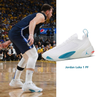 Nike 籃球鞋 Jordan Luka 1 PF 白 藍 Doncic 東77 男鞋 皇馬配色 喬丹 DN1771-104
