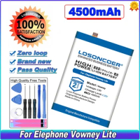 LOSONCOER 4500mAh Vowney Battery For Elephone Vowney / For Elephone Vowney Lite