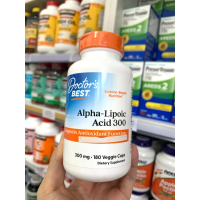 美國Doctor's Best 硫辛酸 300亳克 180粒素食膠囊