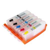 PGI 550 CLI 551 Refillable Ink Cartridge with ARC Chips For Canon PIXMA / IP7250/ MG 6350/ MG 5450/MX 925/ MX 725/ PIXMA MG7150