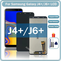 ใช้กับจอ LCD ของ Samsung J4+ / J6+ / J4 Core ประกอบด้วยหน้าจอสัมผัสและตัวตรวจจับการสัมผัส (Digitizer