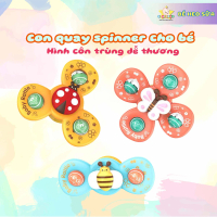 Đồ chơi con quay spinner vui nhộn, con quay spinner gồm 3 chi tiết dễ thương