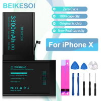 BEIKESOI Battery For iPhone X XR XS MAX Apple iPhone bateria For iPhone X XS xsmax xr High Capacity Battery