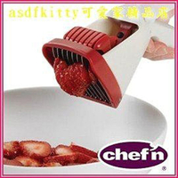 asdfkitty*貝印草莓切片器-速度快斷面又漂亮-日本正版商品