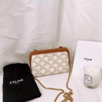 歐美代購 台灣現貨 Celine 經典老花 貝殼包 斜背包【送禮精選★APP下單點數4倍送】