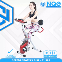 Total Health gym TOTAL GYM - New Alat Olahraga Sepeda Statis Fitness Total TL 920 Indoor Static X Bike Spinning Cardio