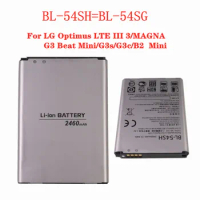 New BL54SG BL-54SH BL-54SG Battery For LG MAGNA G3s G3c F7 Optimus LTE III 3 B2 G3 Beat Mini D729 D722 D22 LG870 US870 LS751