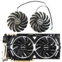 NEW 95MM 4PIN PLD10010S12HH GTX 1070 1080 ARMOR GPU Fan，For MSI GeForce GTX 1080 1070 1060 ARMOR Graphics card cooling fan