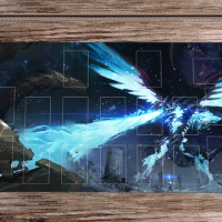 YuGiOh Playmat Galaxy Eyes Photon Dragon Trading Card Game Mat TCG CCG Mat Board Game Playmat Desk Pad &amp; Bag Mousepad 60x35cm