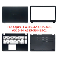 New Laptop For ACER Aspire 3 A315-42 42G A315-54 A315-56 N19C1 EX215-51G LCD Back Cover Case/Front Bezel/Palmrest/Bottom/Hinges