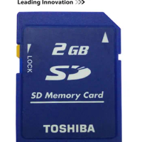 10PCS/Lot Toshiba 2GB Class2 SD Card Carte SD Memory Card and Sd-card Lock Memoria SD Wholesale Price Cheap Free Shipping