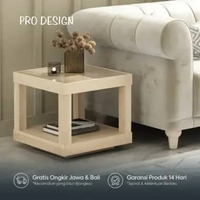 Pro Design Petra PETET 50 Meja Samping / Nakas Pro Oak