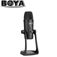 BOYA BY-PM700 USB Condenser Microphone Flexible Polar Pattern MIC for Windows and Mac Computer Recording Interview Conferen