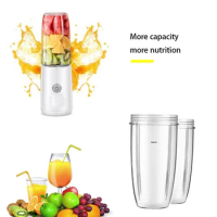 18/24/32OZ Juicer Replacement Cup Transparent Plastic Mug for Nutribullet 900w 600w Bullet Juicer Home Kitchen Supplies